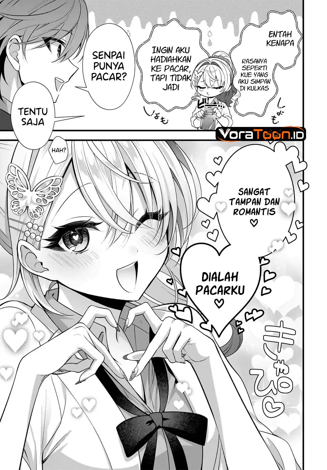 Halaman 24 dari Yotte, Hatsukoi wa Shoumei sareta. Delta to Gamma no Rigakubu Note Chapter 4