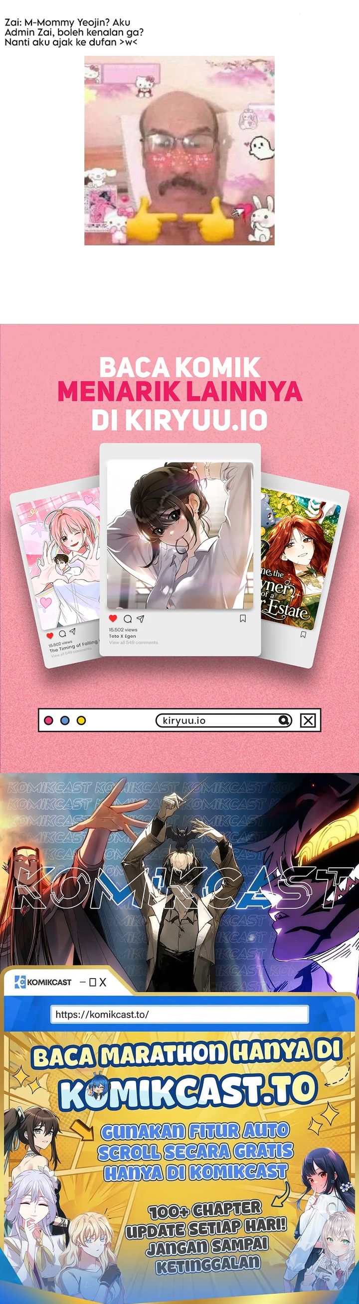 Halaman 32 dari You’re the Only One I Can See Chapter 23