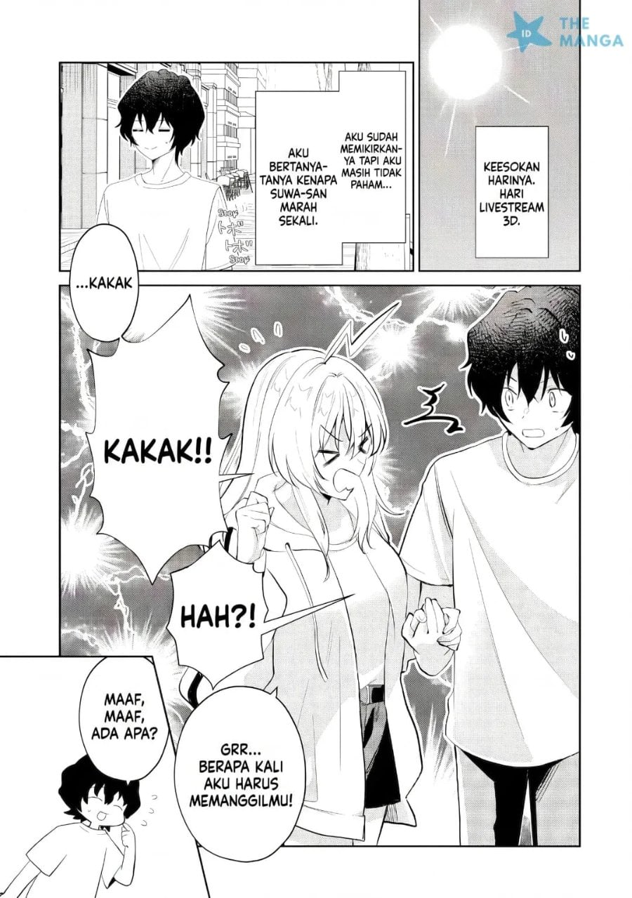 Yuumei VTuber no Ani Dakedo, Nazeka Ore ga Yuumei ni Natteita chapter 21 halaman 8