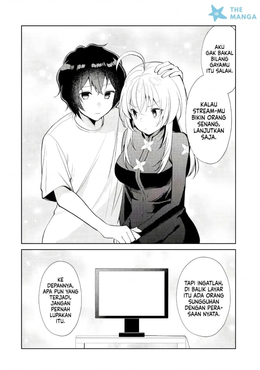 Halaman 19 dari Yuumei VTuber no Ani Dakedo, Nazeka Ore ga Yuumei ni Natteita Chapter 22