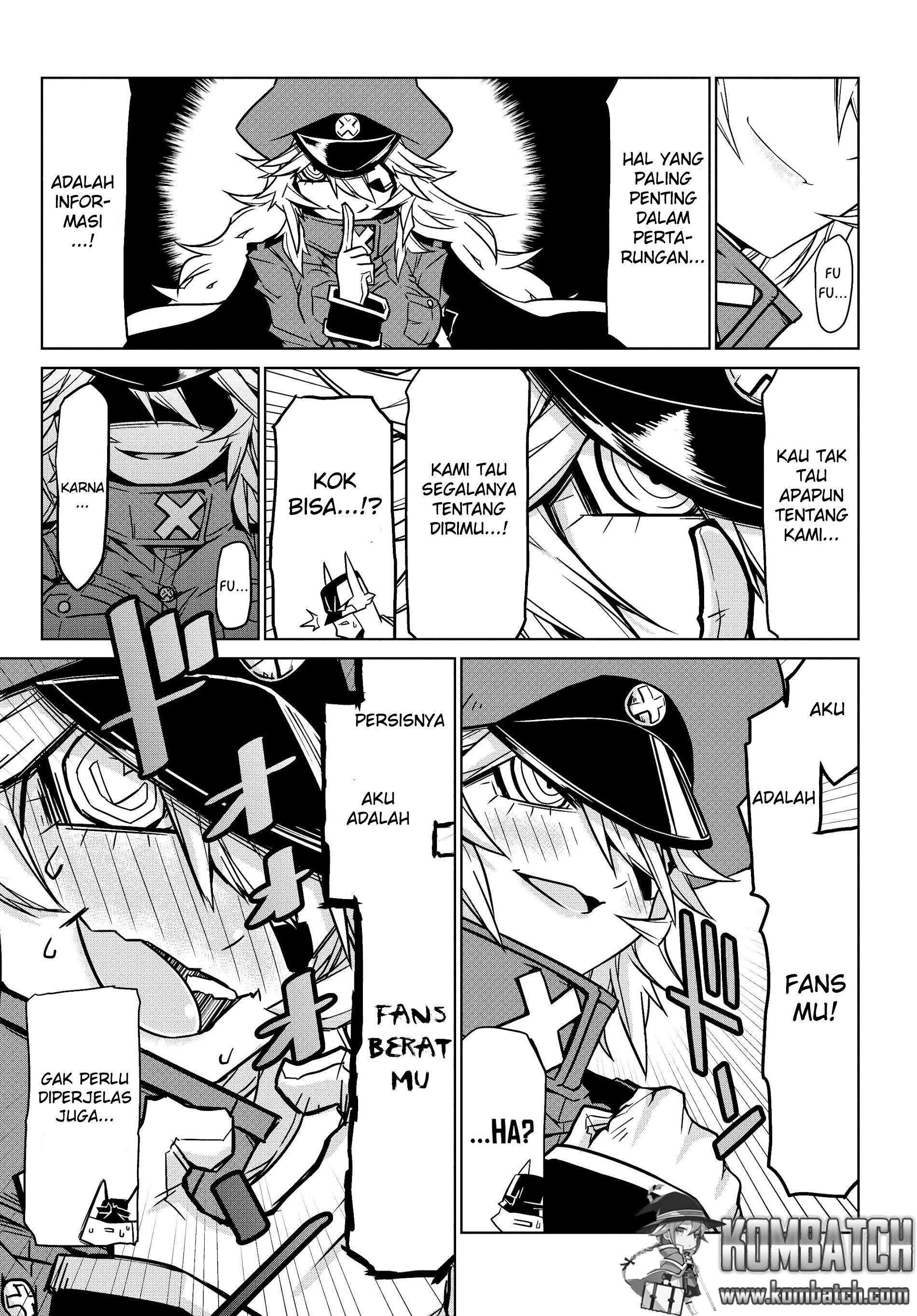 Zannen Jokanbu Black General-san chapter 1 halaman 8
